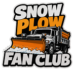 Snow Plow Fan Club  Precision Cut Decal